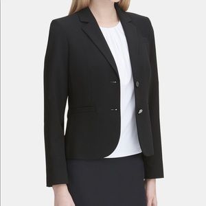 Calvin Klein Classic Fit Blazer - black - Size 2